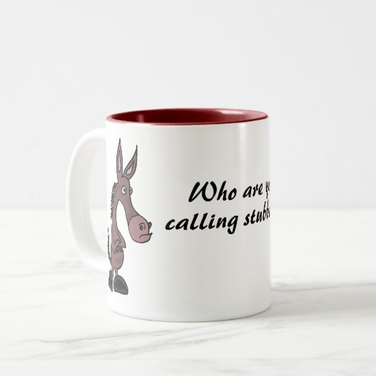 CJ- Stubborn Mule Mok (Voorkant links)