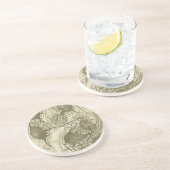 Cjal neuronen 6 zandsteen onderzetter (Zijkant)