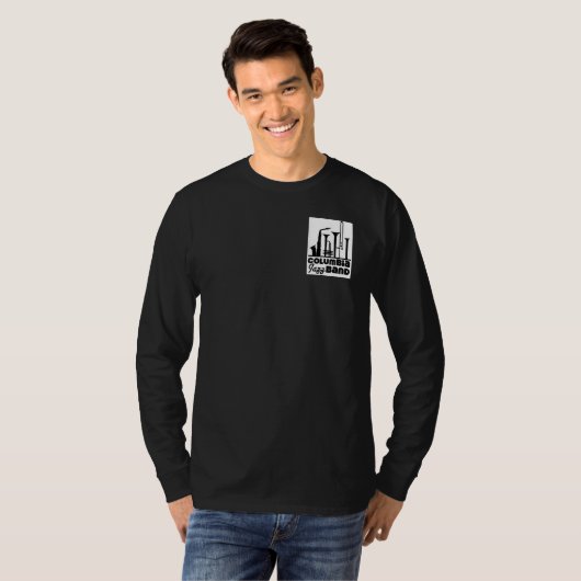 CJB Black Long geeved T-Shirt (Voorkant volledig)