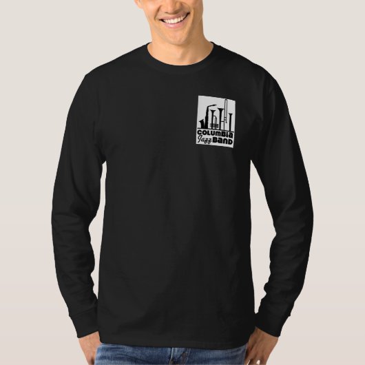 CJB Black Long geeved T-Shirt (Voorkant)