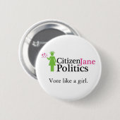 CJP Button Round (Voorkant /achterkant)