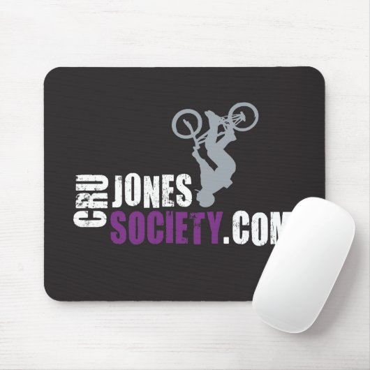 CJS Black Mousepad Muismat (Met muis)