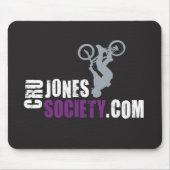 CJS Black Mousepad Muismat (Voorkant)