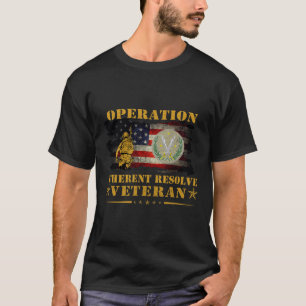 CJTF OIR Operation Inherent Los Veteraan Americ op T-shirt
