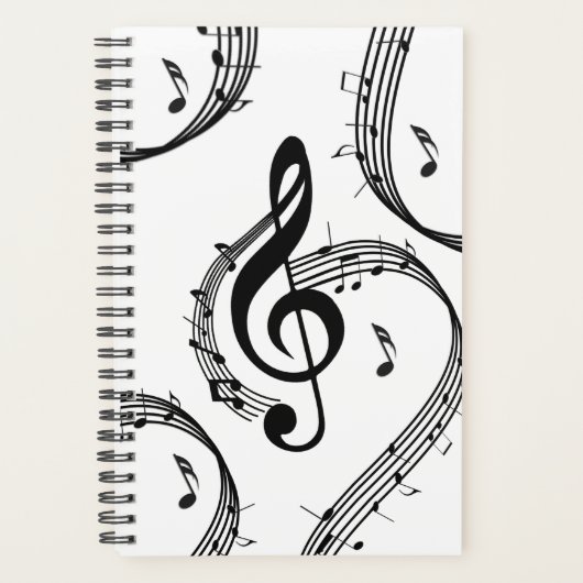 ck dbl Climactic G Clef Music Planner (Voorkant)