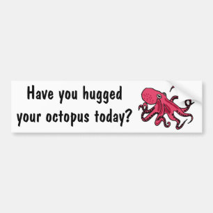 CK- Funny Octopus Bumpersticker