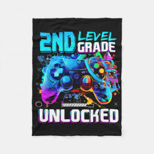 Ck Naar School 2e Leerjaar Ontluikende Gamer Kinde Fleece Deken