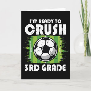 Ck naar school eerste dag van de 3e klas Voetbal J Kaart
