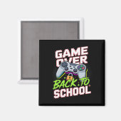 Ck Naar School Gamer Controller Cool Grappige Vide Magneet (Voorkant / Achterkant)