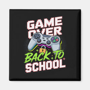 Ck Naar School Gamer Controller Cool Grappige Vide Magneet