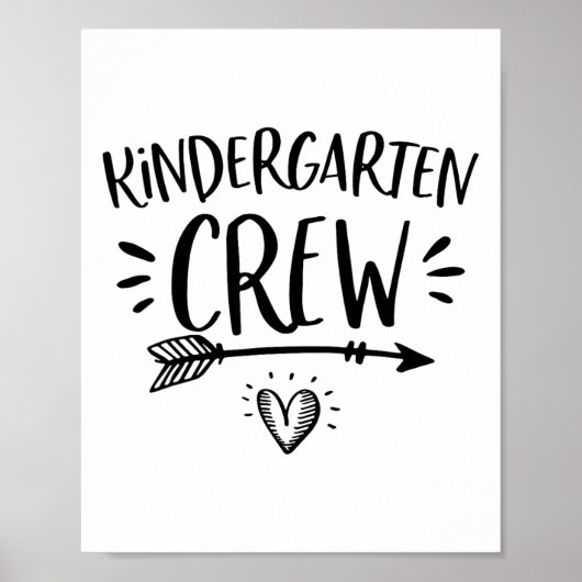 CK naar school kleuterschool bemanningsdocenten st Poster (Voorkant)