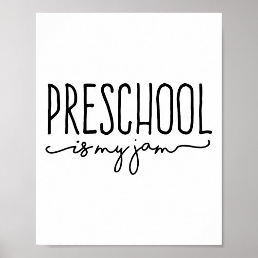 CK naar school kleuterschool is mijn JAM Pre-K ler Poster (Voorkant)