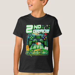 Ck Naar School Niveau 2e Leerjaar Ontgrendeld Game T-shirt