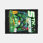 Ck naar school niveau 5e leerjaar ontgrendeld game fleece deken (Voorkant (Horizontaal))