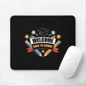 Ck naar school shirt leuk 2025 Apple Student Potlo Muismat (Met muis)