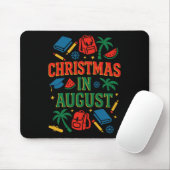 CK Naar school Xmas Palm Tree Afstuderen Christmas Muismat (Met muis)