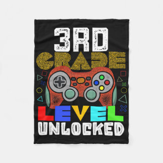 Ck Terug naar school 3e klas Gamer Fleece Deken