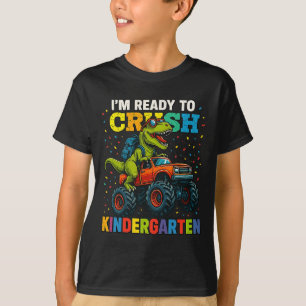 Ck Terug naar school jongen dinosaurus Ik ben klaa T-shirt