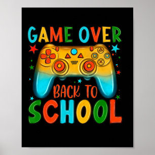 Ck Terug naar school leuke game over leraar studen Poster