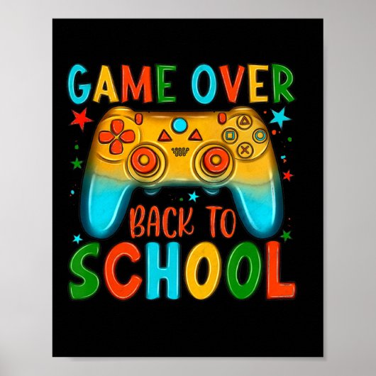 Ck Terug naar school leuke game over leraar studen Poster (Voorkant)
