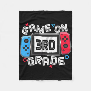 Ck Terug naar school spel op 3e klas leuke gamer k Fleece Deken