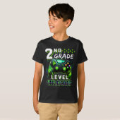 Ck To School 2nd Grade Boys Gamer First Day School T-shirt (Voorkant volledig)