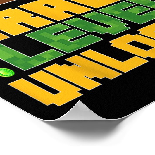 Ck To School 2nd Grade Boys Gamer First Day Second Poster (Hoek)