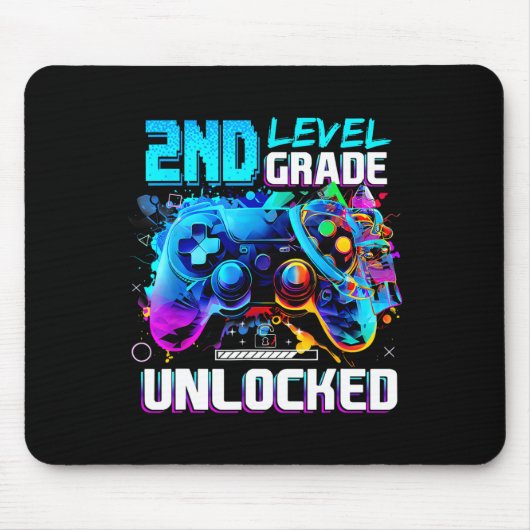 Ck To School 2nd Grade Level Unlocked Gamer Kids B Muismat (Voorkant)