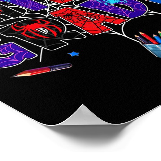 Ck To School 3rd Grade Boys Gamer First Day Of Thi Poster (Hoek)