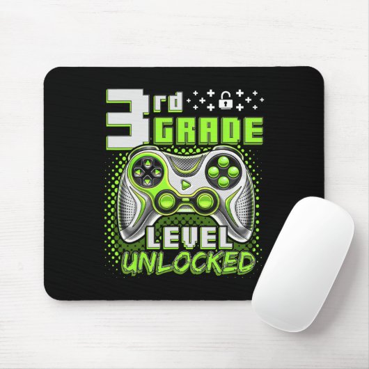 Ck To School 3rd Grade Boys Gamer First Day School Muismat (Met muis)