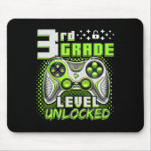 Ck To School 3rd Grade Boys Gamer First Day School Muismat (Voorkant)