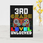 Ck To School 3rd Grade Gamer  Kaart (Gele Bloem)