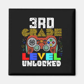 Ck To School 3rd Grade Gamer  Magneet (Voorkant)