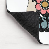 CK to School Teach Love inspireert retro leraren d Muismat (Hoek)