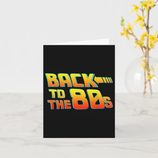 CK to the 80s - Kostuum Grappig Jurk Feest Idee Ha Kaart (Gele Bloem)