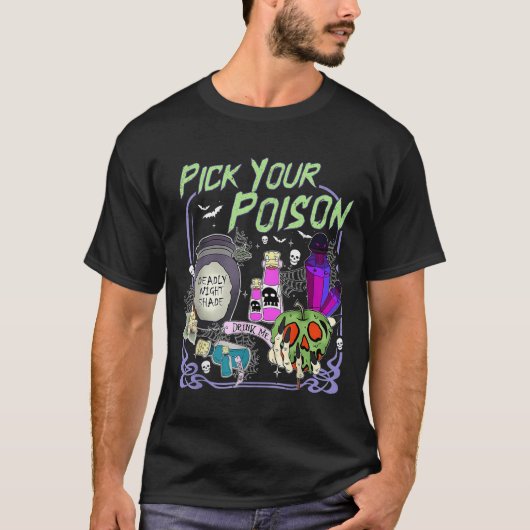 CK Your Ison Drink Me Halloween Witch Party T-shirt (Voorkant)