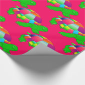 CKC-lelglazen schildpad, roze papier voor het oppa (Hoek)