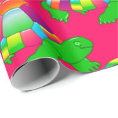 CKC-lelglazen schildpad, roze papier voor het oppa (Rol Hoek)