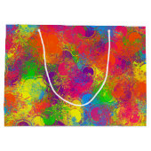 CKC Paint Can Florals-GIFT BAG L Groot Cadeauzakje (Achterkant)