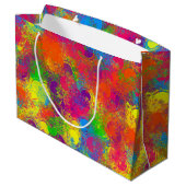 CKC Paint Can Florals-GIFT BAG L Groot Cadeauzakje (Achterkant Gekanteld)