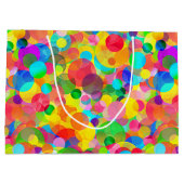 CKC Party Stippen-GIFT BAG L Large Cadeautasje (Achterkant)