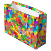 CKC Party Stippen-GIFT BAG L Large Cadeautasje (Achterkant Gekanteld)