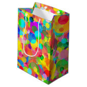 CKC Party Stippen-GIFT BAG M Medium Cadeauzakje (Achterkant Gekanteld)