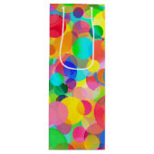 CKC Party Stippen-WINE GIFT BAG Wijn Cadeautas (Voorkant)