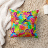 CKC Popsicle Swirls, geel-Q-SIERKUSSEN Kussen (Deken)