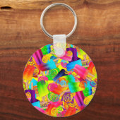 CKC Popsicle Swirls, geel SLEUTELHANGER (Voorkant)
