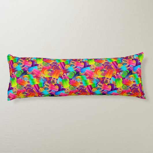 CKC Popsicle Swirls, PAARS-KINDER LICHAAMPILLOW Lichaamskussen (Achterkant)