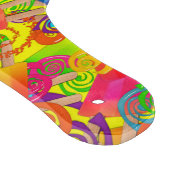 CKC Popsicle Swirls-Yellow Cutting Board Paddle Snijplank (Hoek)