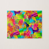 CKC Popsicle Swirls, Yellow-JIGSAW PUZZLE Legpuzzel (Horizontaal)