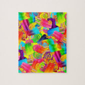 CKC Popsicle Swirls, Yellow-JIGSAW PUZZLE Legpuzzel (Verticaal)